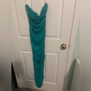 NEW Teal Bodycon Maxi Dress